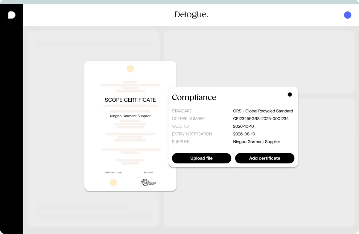 Add certificate