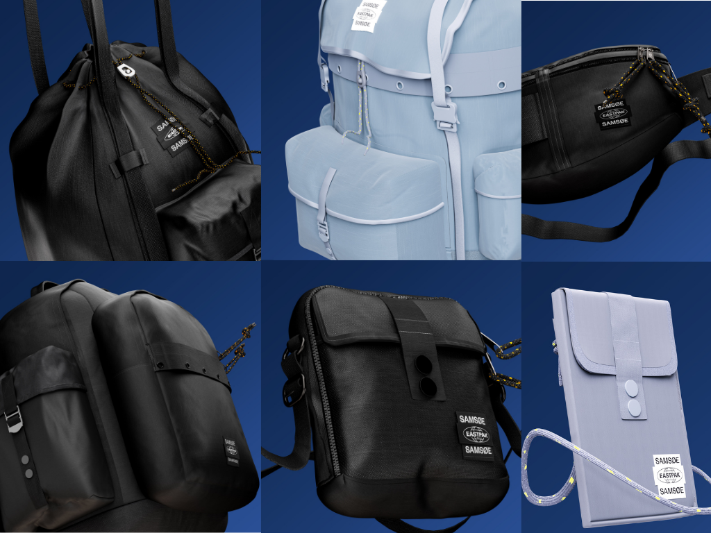 Eastpack and Samsøe and Samsøe by N'Fellows backpacks