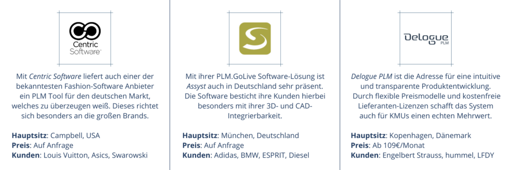 PLM software vergleich