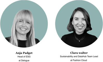 Anja Padget and Clara Walter