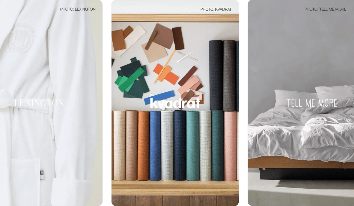 menu item - home & textile